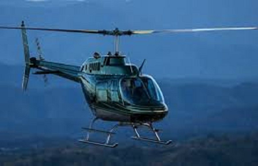 पर्यटनमन्त्री रवीन्द्र अधिकारी चढेको हेलिकोप्टर सम्पर्कविहीन 